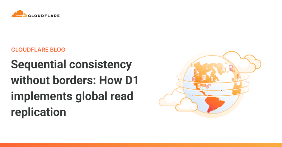 how D1 implements global read replication