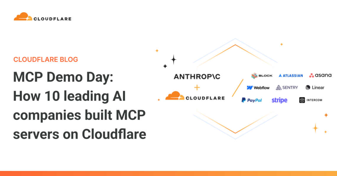 How 10 leading AI companies built MCP servers on Cloudflare