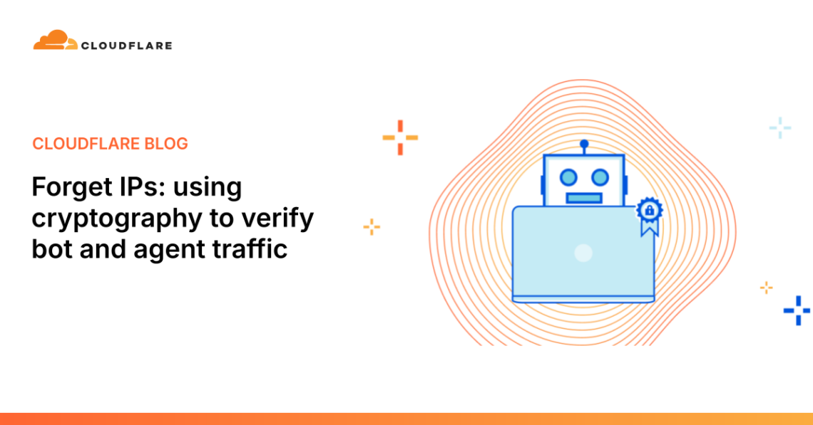 using cryptography to verify bot and agent traffic