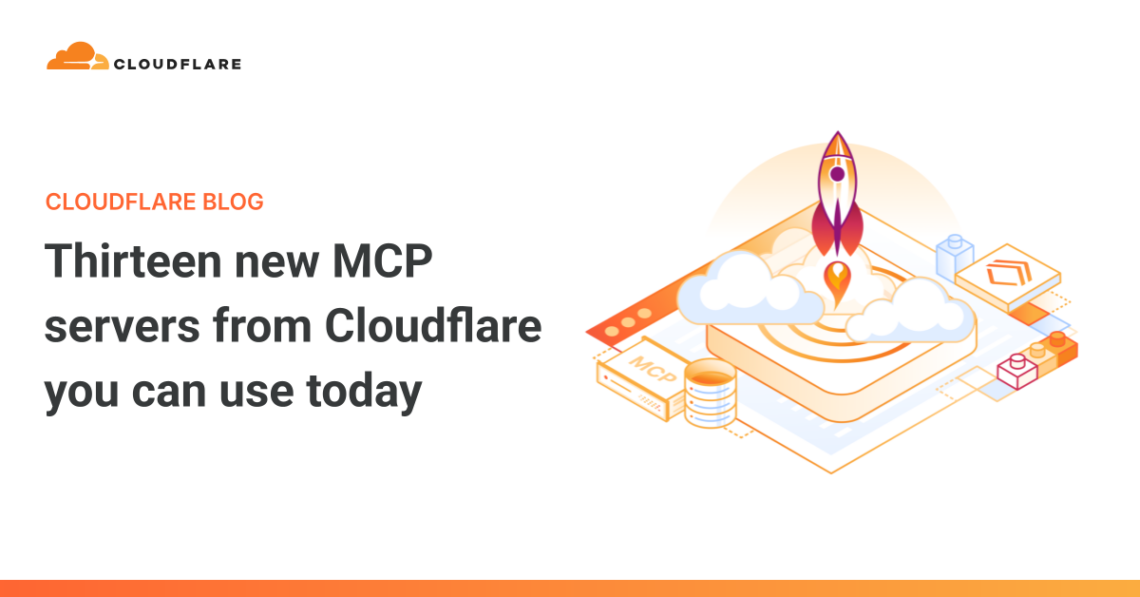 Thirteen new MCP servers from Cloudflare you can use today