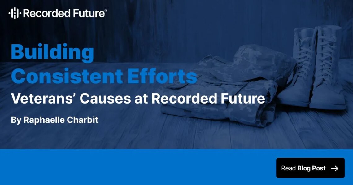 Veterans’ Causes at Recorded Future