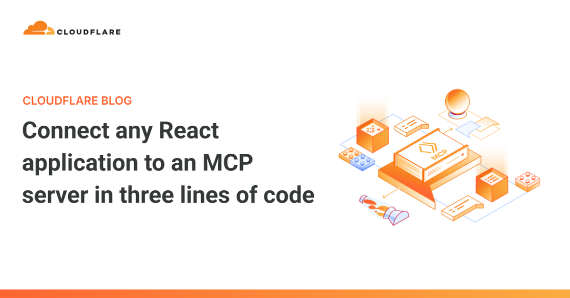 Connect any React application to an MCP server in three lines of code