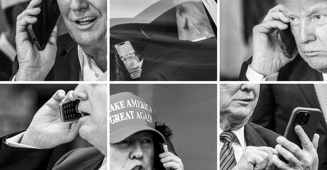 The Secret History of Trump’s Private Cellphone