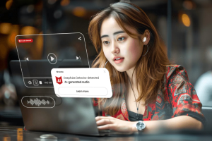 Introducing AI PCs with McAfee Deepfake Detector