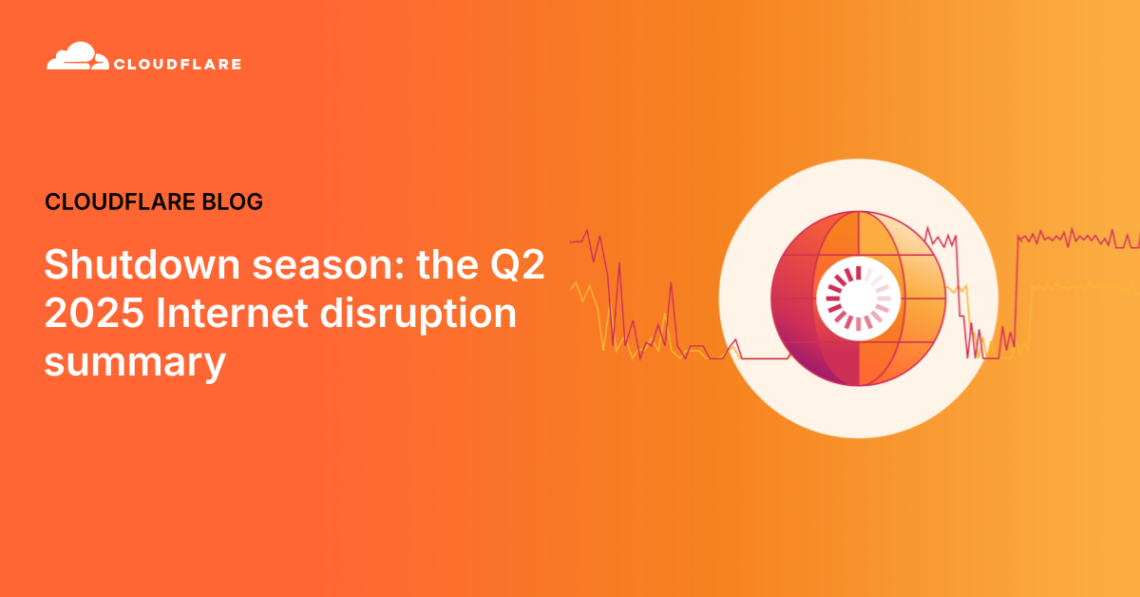 the Q2 2025 Internet disruption summary