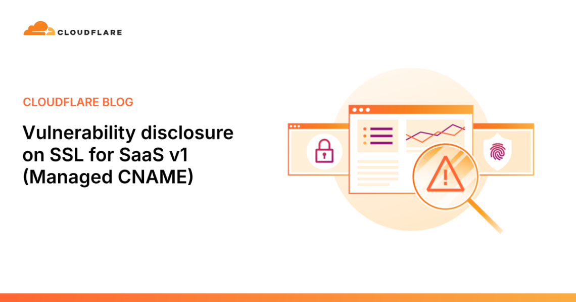 Vulnerability disclosure on SSL for SaaS v1 (Managed CNAME)